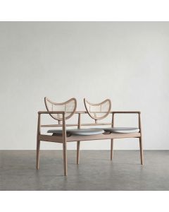 Dyuthi Rattan Loveseat