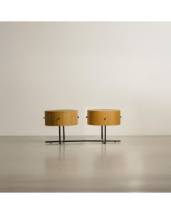 Moon Rattan Two-Seater Bench