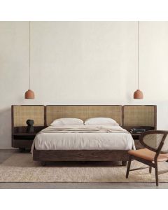 Vantara Cane Panel Bed