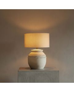 Veni Table Lamp - Textured Beige