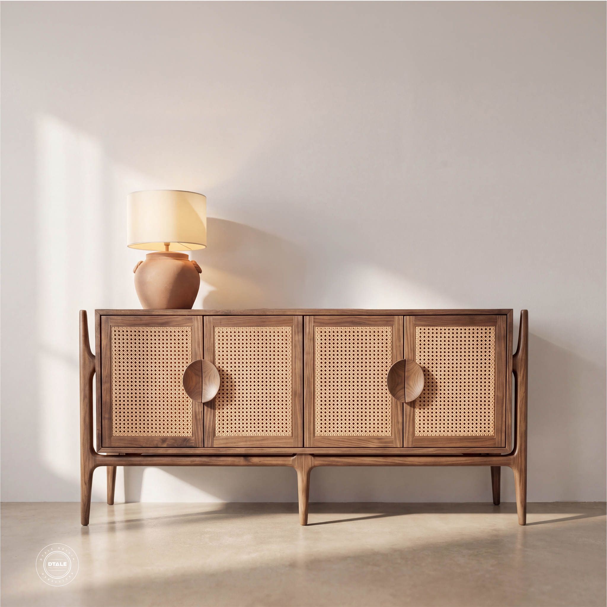 Vansh Rattan Buffet Console